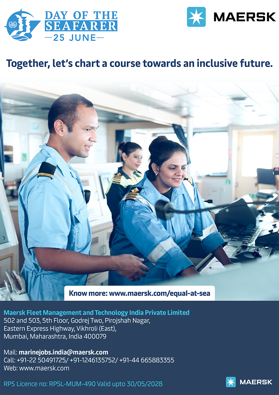 Maersk crewing Crewing Assistance Sea Career